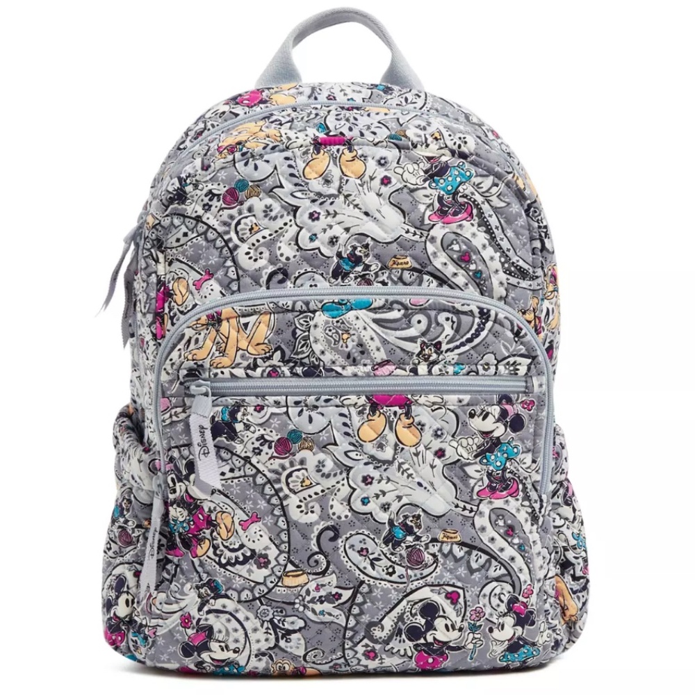 Disney x Vera Bradley Mickey & Friends ''Piccadilly Paisley'' Campus Backpack